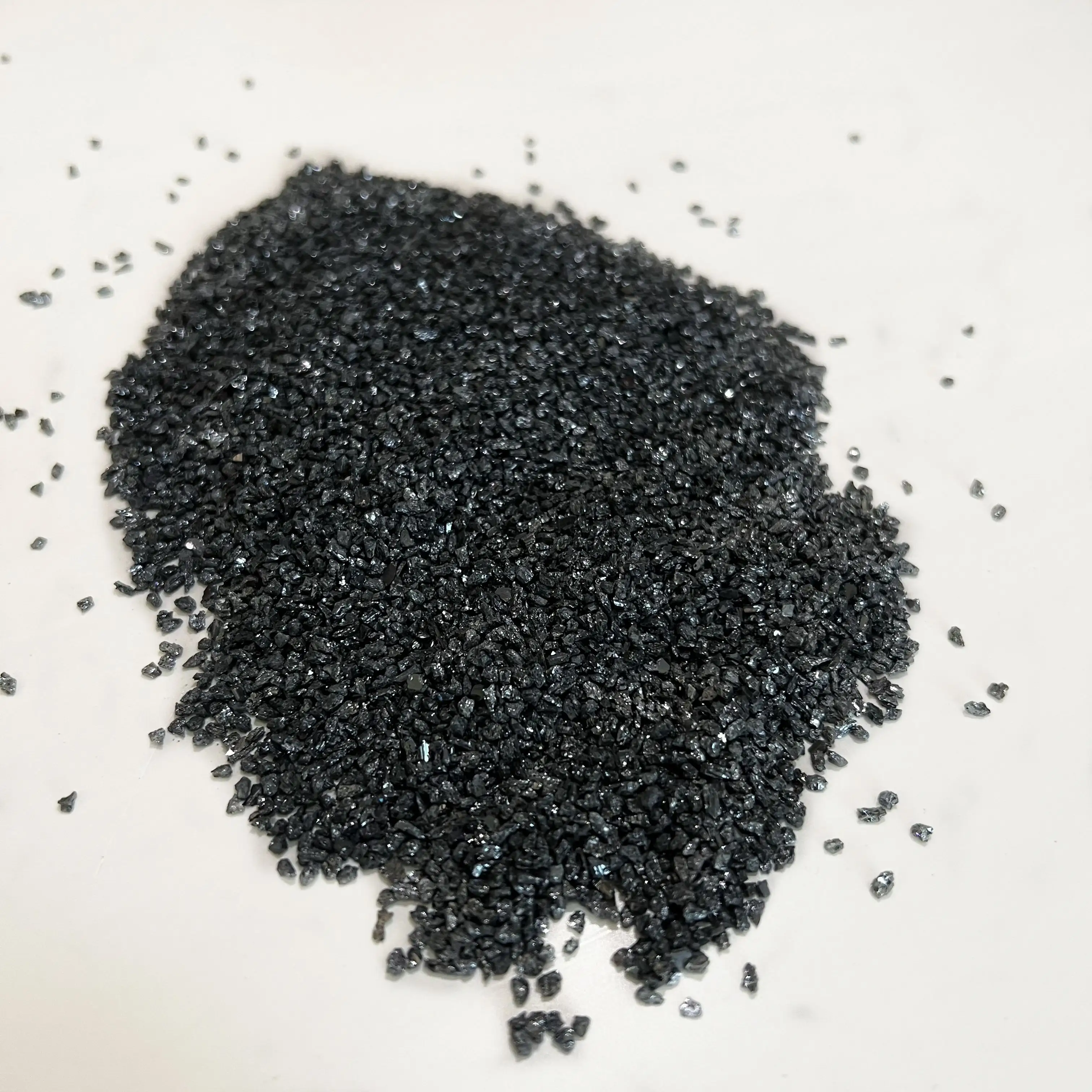 Black silicon carbide particle size sand 10 mesh black silicon carbide