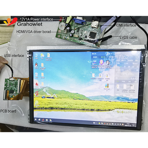 <strong>Raspberry</strong> <strong>Pi</strong> 4:3 12.1 Inch Tft Lcd Monitor Touch Display with LVDS + Capacitive Touch Screen Pane with USB <strong>Controller</strong>