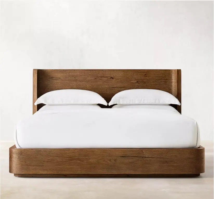 Juegos de muebles de dormitorio de madera para interiores de cama inteligente juegos de dormitorio de cama con plataforma de madera