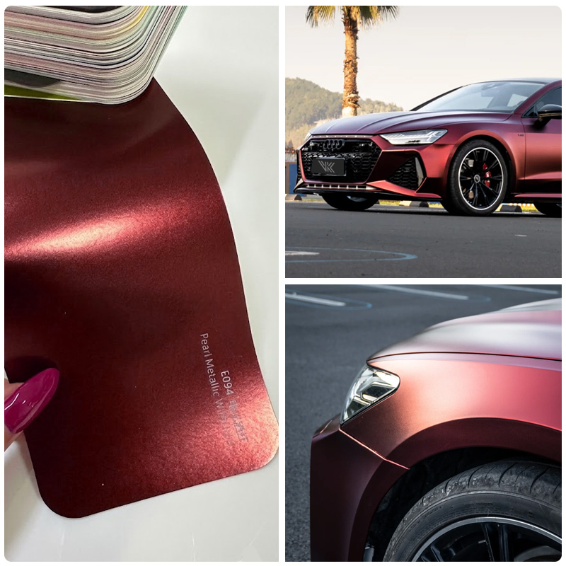 Electric wine red
