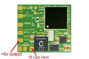HappyModel <strong>Mobula7</strong> 1S HD FPV Tinywhoop Drone Replacement Openlager Blackbox Voltage Booster Module for Betaflight Gyroflow - Product Image 5