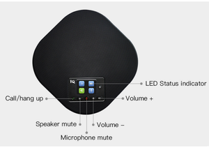 12 Microphone Arrays Professional Educational USB Audio Interface <strong>Speaker</strong> Video Conference Speakerphone - Product Image 3