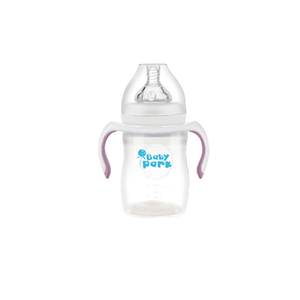 BPA içermeyen anti-besleme hemşirelik yastık 0-12 ay bebekler için 180ml bebek şişe kapağı silikon ve PP malzeme ile baskılı desen - Product Image 4
