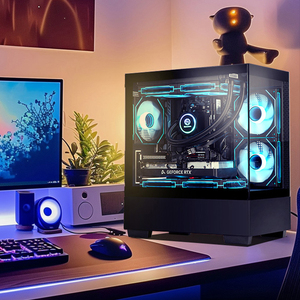 Testato R5 5600/RX6750GRE Gaming 3A Computer Desktop 2K case per Computer da gioco e torri pronte per la spedizione di Computer assemblati - Product Image 3