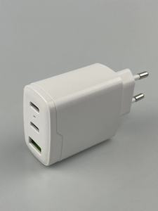 Yeni tasarım 40W tip C USB A 3 port abd ab AU İngiltere tak hızlı şarj adaptörü - Product Image 6