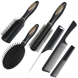 ヘアブラシヘアスタイリングツールカスタムロゴヘアブラシドライブラシデタングリング頭皮マッサージ毛エクステンションブラシ