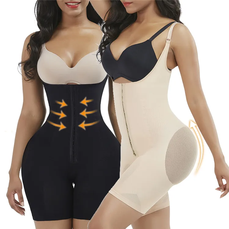 맞춤 서비스 Shapewear 엉덩이 향상제 메쉬 디자인 원활한 Bodyshaper Shapewear 여성 셰이퍼