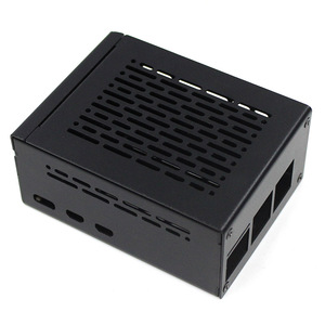 Raspberry Pi 5 dedicato PCLEZ a M.2 NVME versione di espansione Drive a stato solido custodia in metallo con un grande ventilatore che può essere installato - Product Image 2