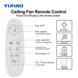 Dekoratif 62 inç led tavan vantilatörü ışık ile 8 siyah ABS bıçakları 3 renk akıllı kontrol ile LED aydınlatma dim tavan vantilatörü - Product Image 4