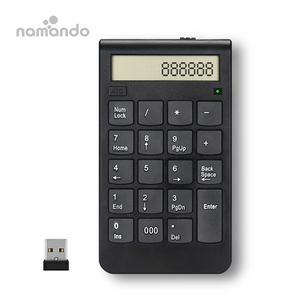 2.4GHz USB <strong>Keyboard</strong> Rechargeable Digital Display Wireless <strong>Numeric</strong> Interface Plug Play Large LED Display <strong>Screen</strong> Smart Keypad - Product Image 3