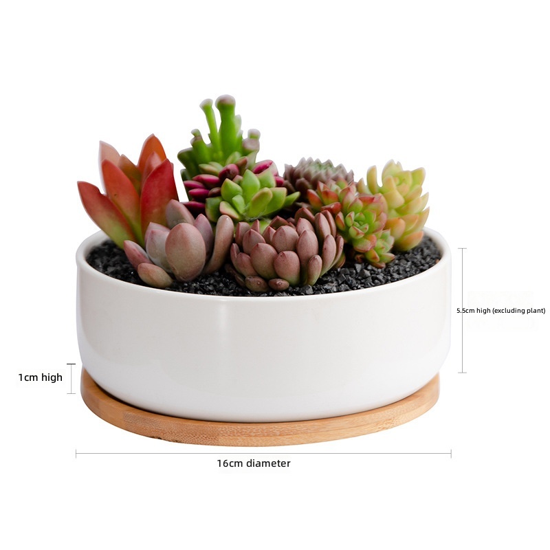 lavabo redondo profundo blanco (venta caliente)