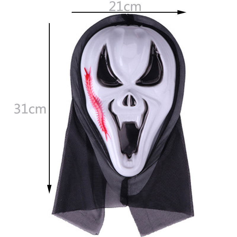 Masque de mille-pattes blanc