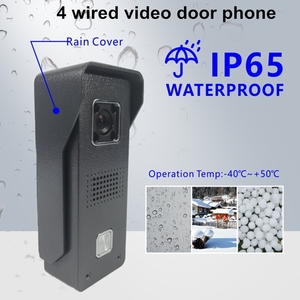 TAICHUAN Factory Supply SMART <strong>Intercom</strong> 2 Wire 4 Wire Video Door <strong>Intercom</strong> <strong>System</strong> for Villa &amp; Apartments Video Door Bell - Product Image 2