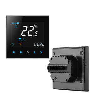 220 В система охлаждения HVAC Bms FCU черный цифровой ЖК-вентилятор с регулятором температуры с поддержкой Alexa - Product Image 5