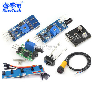 Interruptor fotoeléctrico infrarrojo tipo sensor para evitar obstáculos, módulo interruptor de proximidad, 3-80CM - Product Image 5