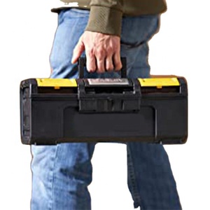 带可拆卸工具托盘的重型塑料工具箱 - Product Image 1