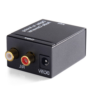 <strong>Digital</strong> to <strong>analog</strong> <strong>digital</strong> signal audio <strong>converter</strong> Fiber optic to <strong>analog</strong> audio <strong>converter</strong>
