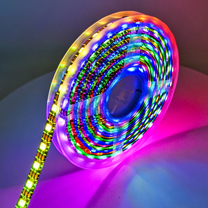 Metre başına Tcwin Led ışık şerit kiti RGB 1 metre 30led 5V USB IR 40 tuşları lüks Luxury 80 IP65 SMD 5050 Ws2801 uzaktan kumanda projesi led pro max app kontrolü - Product Image 3