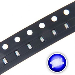 0603 SMD ไฟไดโอด LED คละชุด (มินิชิป1.6มม. X 0.8มม. สำหรับ20mA DC) โคมไฟส่องสว่าง - Product Image 3