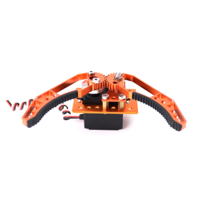 Metall STEM DIY Lern roboter Mechanischer Roboterarm Manipulator Greifer R003C für Arduino Raspberry Pi micro:bit