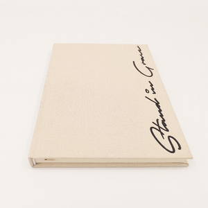 Custom Linen Bound Journal Book A5 A6 B5 Sizes Business Style Hardcover <strong>Notebook</strong> <strong>with</strong> Fabric Cover Factory Printing - Product Image 6
