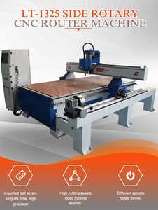 Enrutador de 4x8 pies Cnc 1325, enrutador de madera Atc, precio de máquina de carpintería, grabador de corte de madera de 4 ejes con husillo de mesa giratoria - Product Image 4
