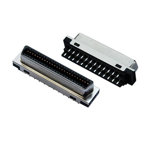 SCSI 50p SCSI 50p MDR nữ Breakout Hội Đồng Quản trị với cáp SCSI-50P thiết bị đầu cuối khối mô-đun bộ chuyển đổi kết nối C45 Din Rail gắn - Product Image 4