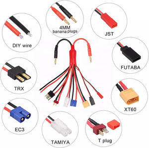 RC Lipo แบตเตอรี่ชาร์จอะแดปเตอร์แยกเชื่อมต่อสำหรับ Trx/t-ปลั๊ก /Futaba/tamiya มินิ/XT60/EC3 /Jst - Product Image 3