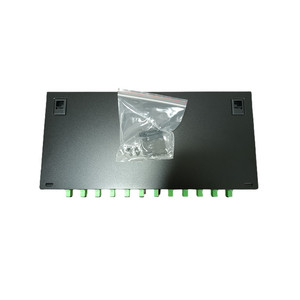 光纤配线板12端口单模SC单工1U固定式，带面板和接头托盘 - Product Image 6