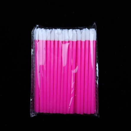 Brosse à lèvres couleur 7 = 50pcs un sac