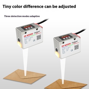 Sensor de código de color remoto Etiqueta de detección de alta precisión Posicionamiento y corrección Interruptor fotoeléctrico Sensor de reconocimiento de color - Product Image 3