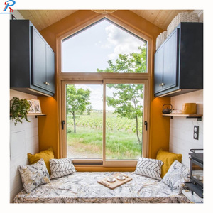 Luxury Prefabricated Mobile <strong>Modular</strong> Travel <strong>Trailer</strong> <strong>Container</strong> Homes 20ft Prefab Shipping Tiny <strong>House</strong> on Wheels