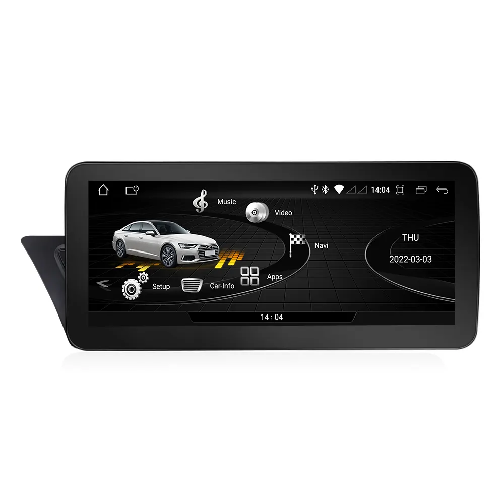 COIKA Android Auto Media Player GPS-Radio Für Audi A4 A5 MMI 2G High BT Audio Touchscreen Auto Carplay Stereo