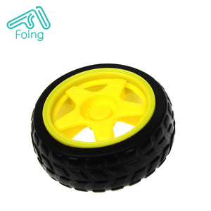 DC3V-6V Doppio Asse motore TT Gear motore con ruota di Smart Robot car - Product Image 5