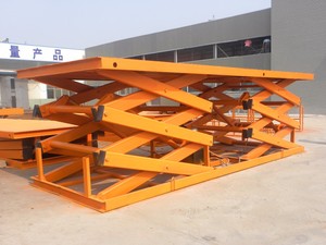 <strong>Fixed</strong> Scissor Lift Factory Workshop Warehouse Hydraulic Freight Elevator Large Cargo <strong>Loading</strong> and Unloading Elevator - Product Image 2