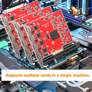 Video <strong>Capture</strong> <strong>Card</strong> Box PCIe 4 Channel HDMI 1080p60 Vmix Obs Streaming Win10 Linux Live Game Streaming Recording TBS6314R - Product Image 4
