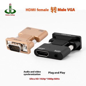 Copper for HDMI Female <strong>to</strong> Male VGA HD <strong>Adapter</strong> Cable Converter for TV Computer Screen Display Audio Video for Set-Top Box - Product Image 6