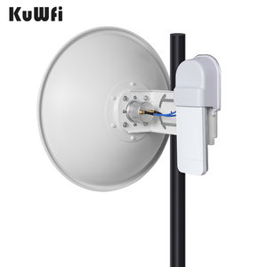 20KM de largo alcance KuWFi Wave2 CPE puente WiFi inalámbrico de alta velocidad para exteriores para extensor de red - Product Image 3