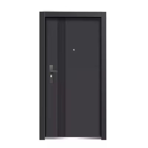 セキュリティとメンタルマーケットスチールセキュリティフロントエントリードアヒートトランスプリント付き - Product Image 2
