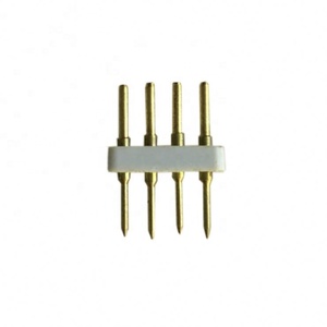 Высокое напряжение один цвет RGB Светодиодные полосы света 2pin 4pin контактный штырь - Product Image 2