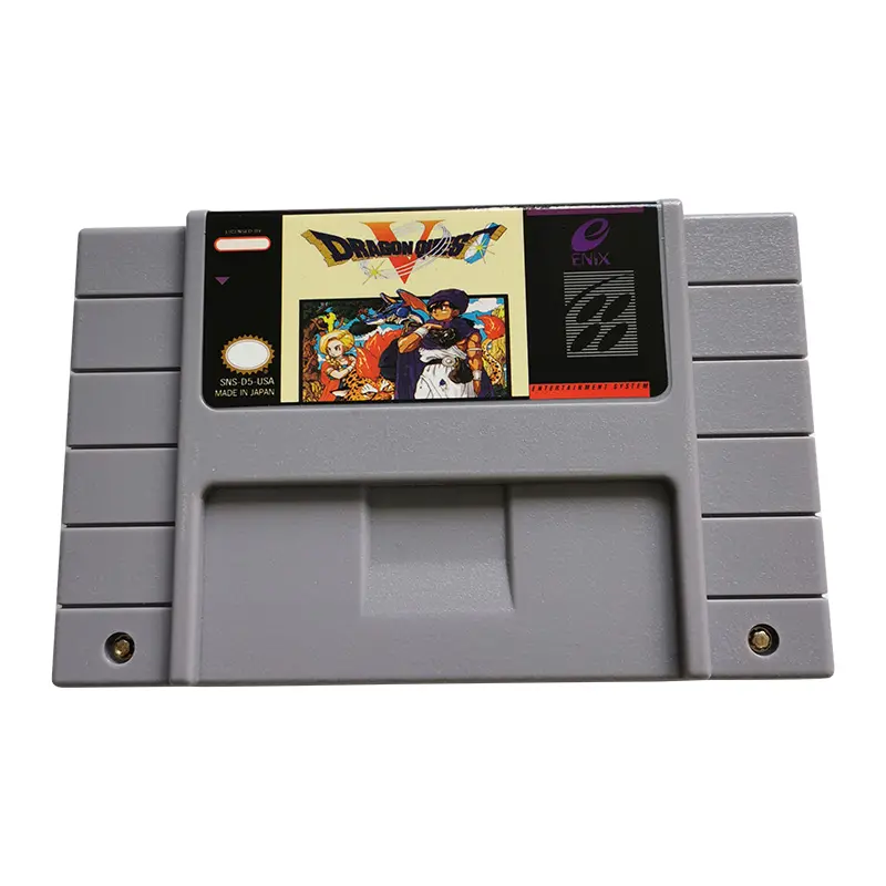 For ''Dragon Quest V'' Retro Video Games Card For Snes Retro Game Console For Snes Retro Classic Sfc Game Cartridge