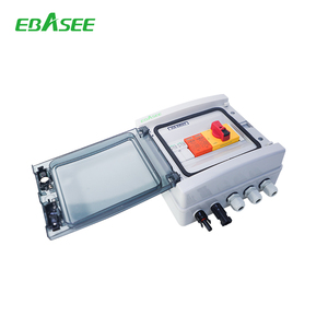 10 <strong>Input</strong> PV <strong>Combiner</strong> Box for Solar Panels 3-in-3-out or 2-in-<strong>1</strong>-out with 63A Current ABS Metal Plastic Materials