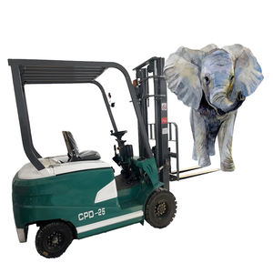 Vendita calda 3 ton carrello elevatore elettrico prezzo controbilanciamento 4 ruote carrello elevatore commerciante