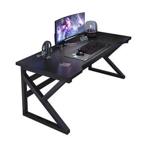 Moderno Negro Escritorio de la computadora de escritorio Dormitorio Simple Hogar E-sports Mesa de la computadora - Product Image 1