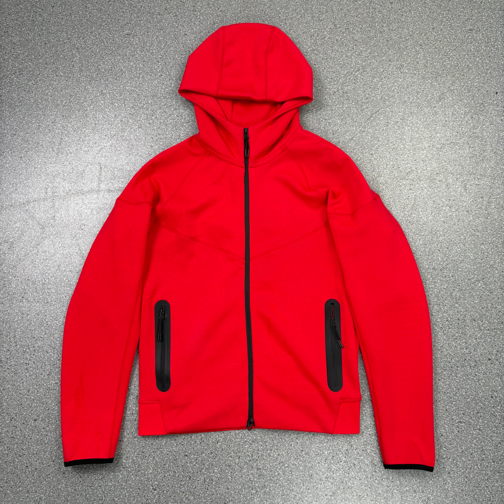 Red hoodie