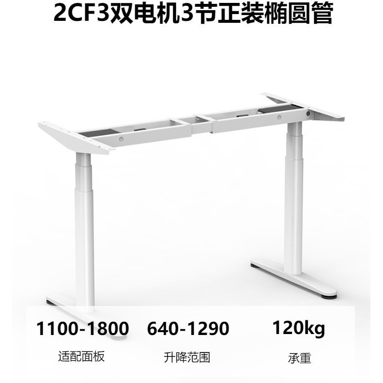 Estructura de mesa blanca (sin incluir la superficie de la mesa)