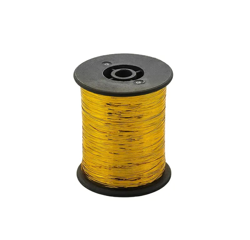 M Type 100% Polyester Metal Yarn Sewing Thread for Clothing Accessories