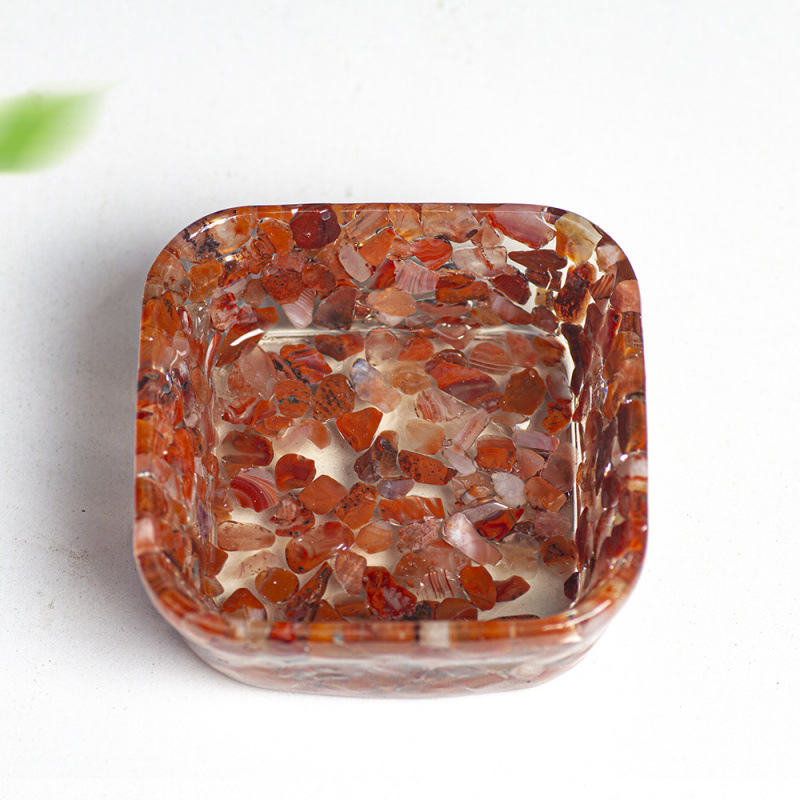 colorful Red agate