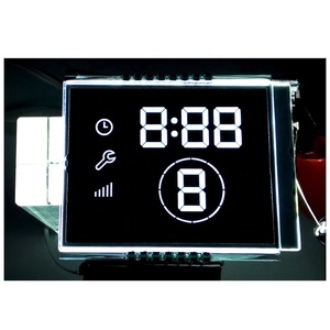 Di Design TN VA Dello Schermo Personalizzato LCD FSTN Simboli Icone 7-Segment Display LCD Con Perni Metallici O Flessibile di Collegamento FPC - Product Image 3