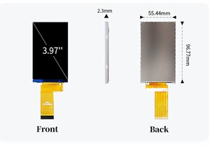 Polcd 3,97 "Alta resolución 480X800 Pixeles IPS Color RGB Módulo LCD Pantalla TFT Lcd de 3,97 pulgadas - Product Image 3